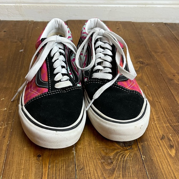 Vans Old Skool twist wrap checked sneakers Womens size 8 - Picture 3 of 8